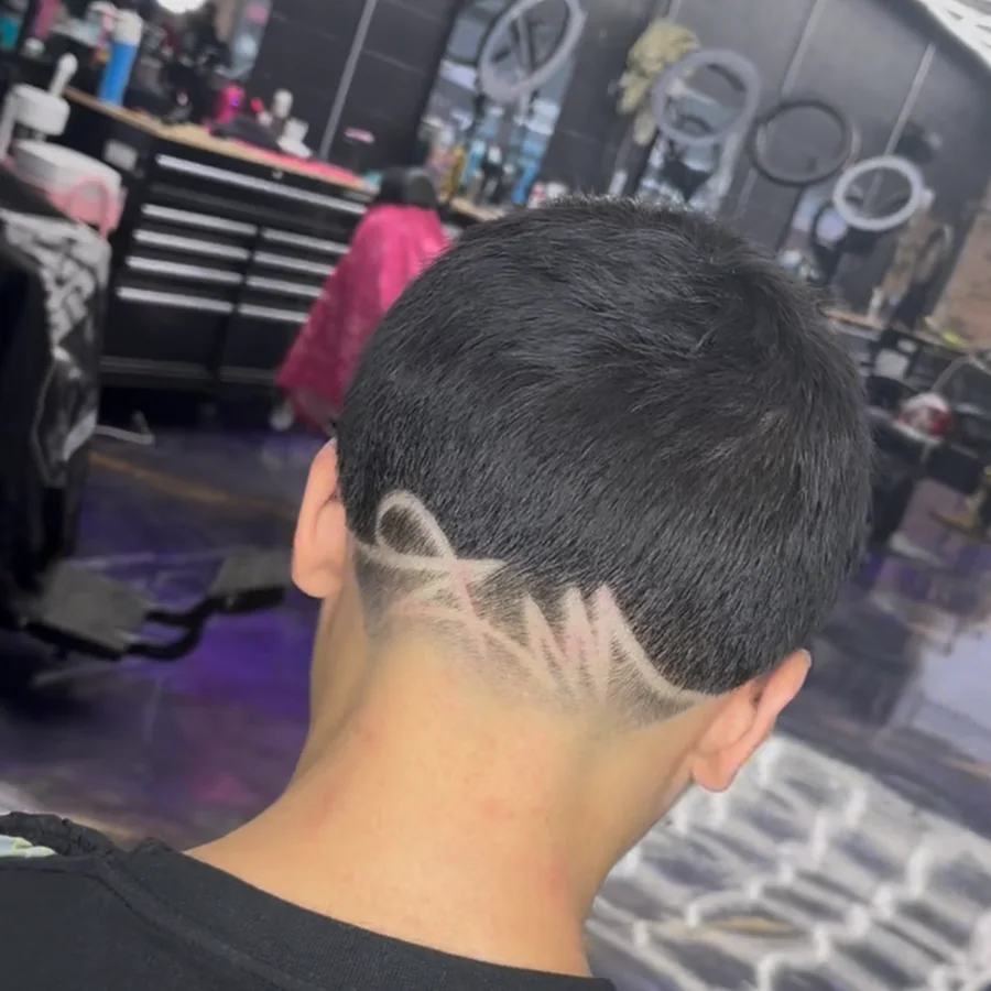 Hair design grid image